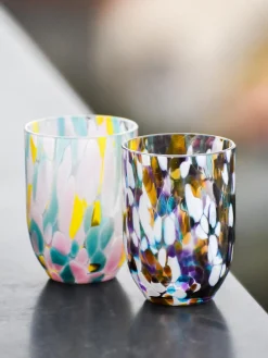 Vasos|Vajillas Completas></noscript>ANNA VON LIPA Set de vasos de agua pequeños artesanales Splash, 6 uds.