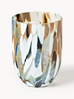 Set de vasos soplados Big Confetti, 6 uds. Vasos|Menaje De Mesa