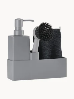 Outlet Set lavavajillas con cepillo , 3 pzas. Escurreplatos|Almacenaje De Cocina