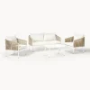 Discount Set longue para exterior Malo, 4 pzas. Conjuntos Jardín|Muebles De Jardín