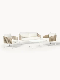 Discount Set longue para exterior Malo, 4 pzas. Conjuntos Jardín|Muebles De Jardín