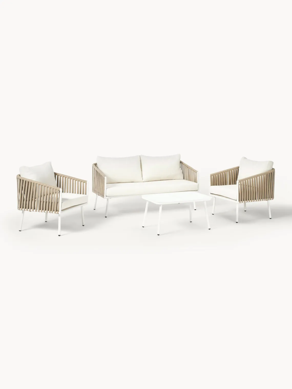 Discount Set longue para exterior Malo, 4 pzas. Conjuntos Jardín|Muebles De Jardín