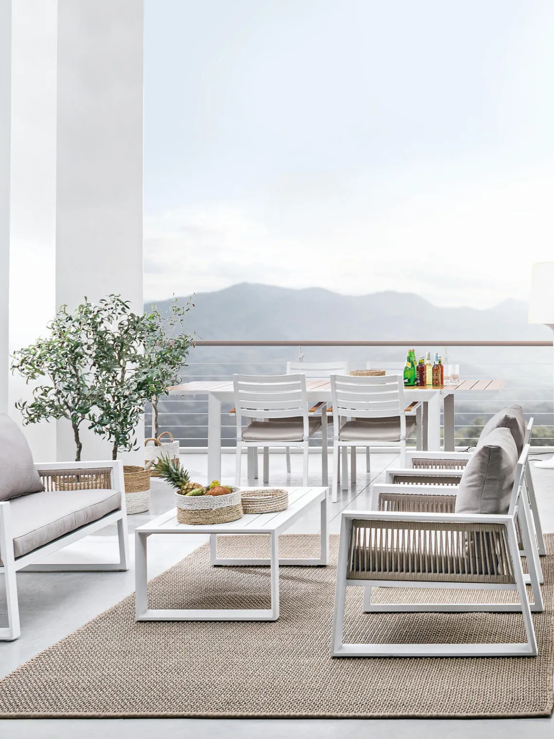 Conjuntos Jardín|Muebles De Jardín>Bizzotto Set lounge de exterior Captiva, 4 pzas.