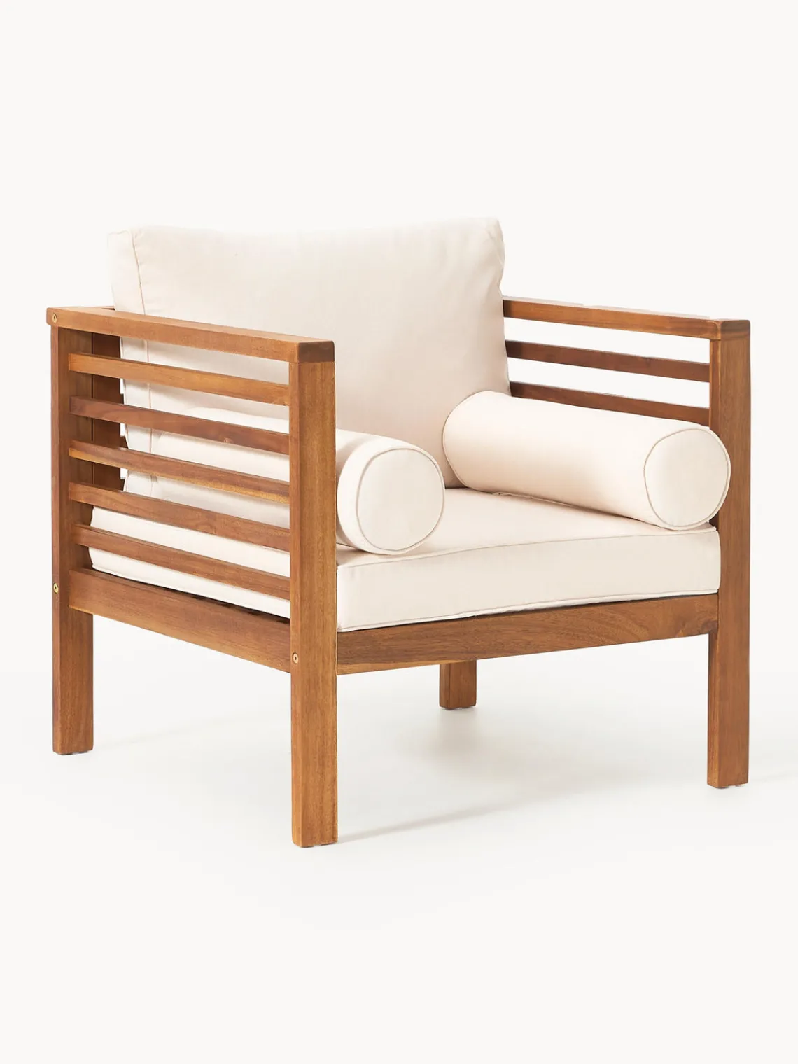 Hot Set lounge para exterior de madera de acacia Bo, 4 pzas. Conjuntos Jardín|Muebles De Jardín