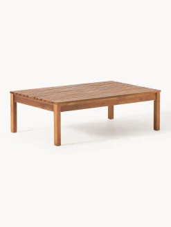 Sale Set lounge para exterior de madera de acacia Bo, 4 pzas. Conjuntos Jardín|Muebles De Jardín