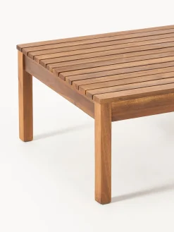 Sale Set lounge para exterior de madera de acacia Bo, 4 pzas. Conjuntos Jardín|Muebles De Jardín