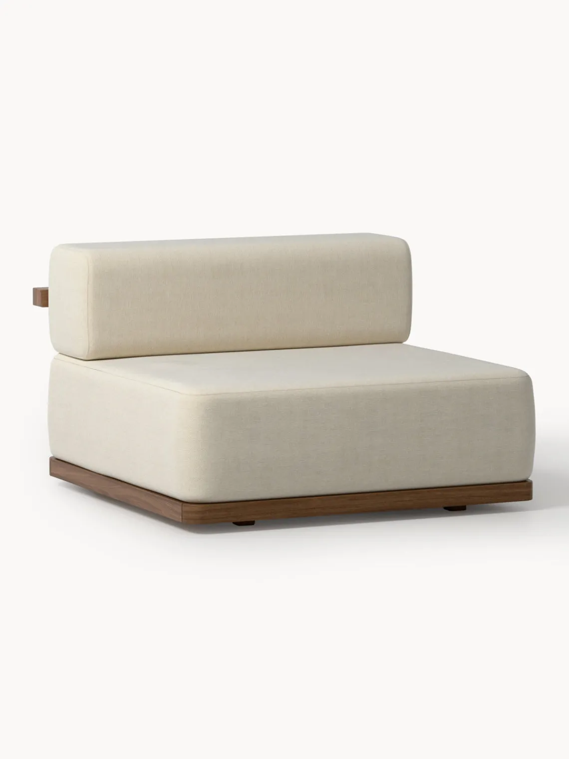 New Set lounge para exterior de madera de acacia Matheus, 4 pzas. Conjuntos Jardín|Muebles De Jardín