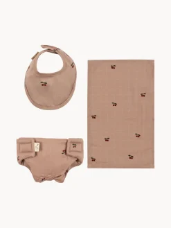 Juguetes A Partir De 1 Año|Decoración Infantil>Konges Slojd Set para cambiar muñecas Cherry Blush, 4 pzas. Blush de cereza