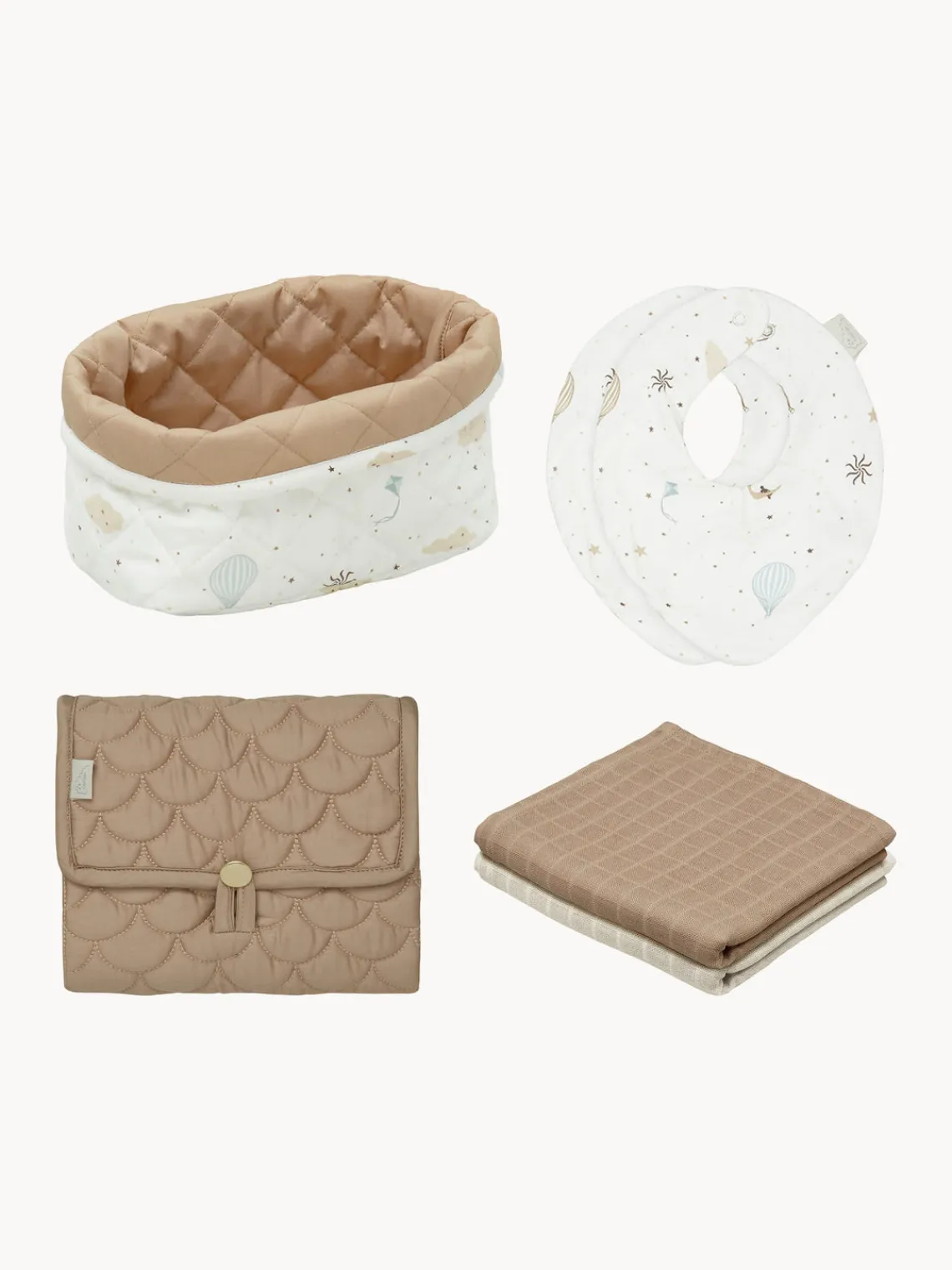 Muselinas Y Pañales De Tela|Decoración Infantil>Cam Cam Copenhagen Set para el cuidado del bebé , 6 pzas. Dreamland