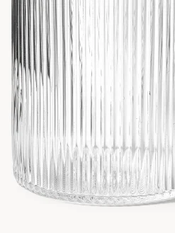 Jarras De Agua|Vajillas Completas></noscript>Ferm Living Set pequeño de jarra de agua soplada con vaso Ripple, 2 pzas. Transparente brillante