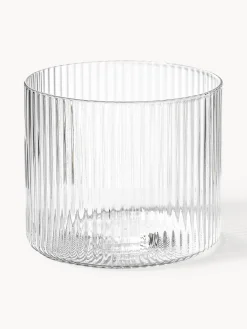 Jarras De Agua|Vajillas Completas></noscript>Ferm Living Set pequeño de jarra de agua soplada con vaso Ripple, 2 pzas. Transparente brillante