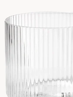 Jarras De Agua|Vajillas Completas></noscript>Ferm Living Set pequeño de jarra de agua soplada con vaso Ripple, 2 pzas. Transparente brillante