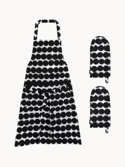 Textiles De Cocina Y Manteles|Textiles De Cocina>Marimekko Set textiles de cocina de algodón Räsymatto, 3 pzas.
