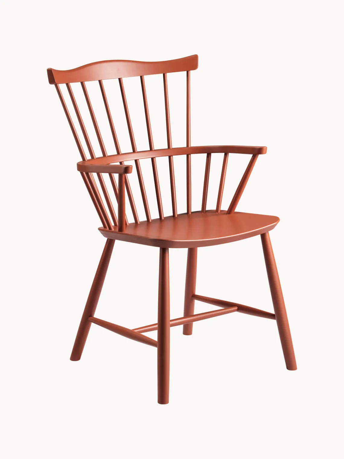 Sillas De Madera|Sillas>FDB Møbler Silla artesanal de madera de haya J52B Terracota