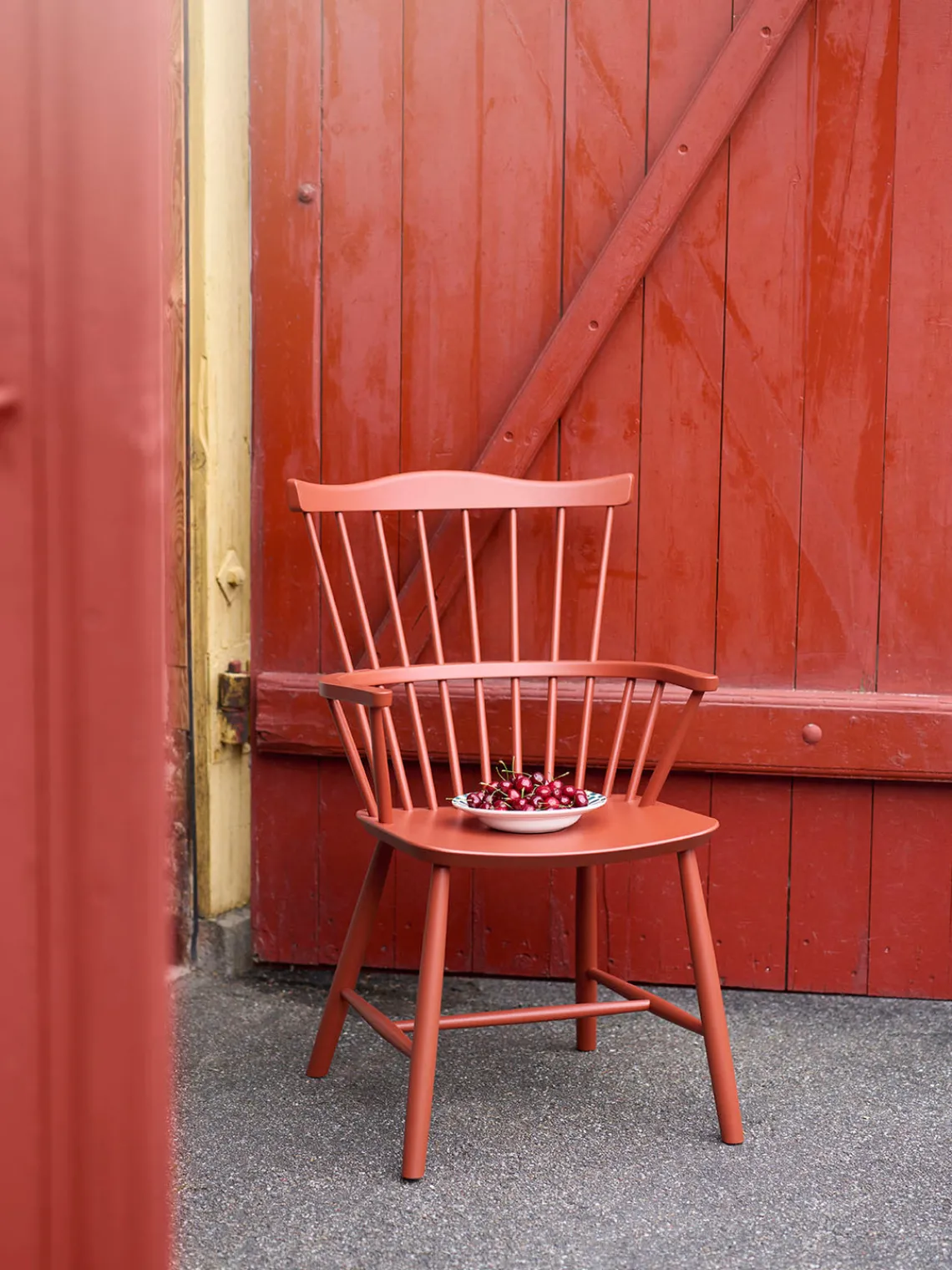 Sillas De Madera|Sillas>FDB Møbler Silla artesanal de madera de haya J52B Terracota