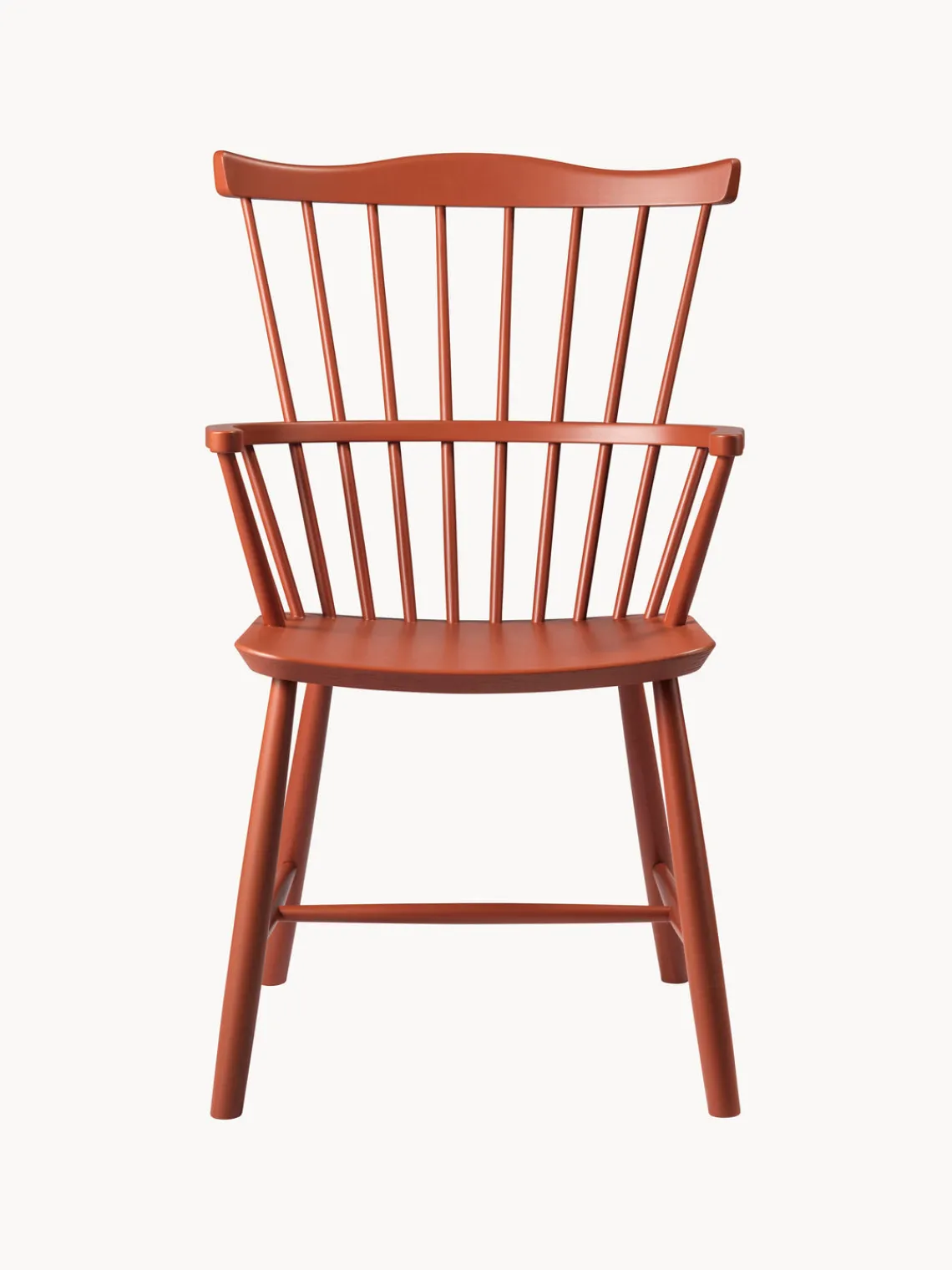 Sillas De Madera|Sillas>FDB Møbler Silla artesanal de madera de haya J52B Terracota