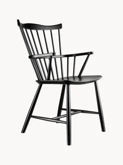 Sillas De Madera|Sillas>FDB Møbler Silla artesanal de madera de haya J52B Negro