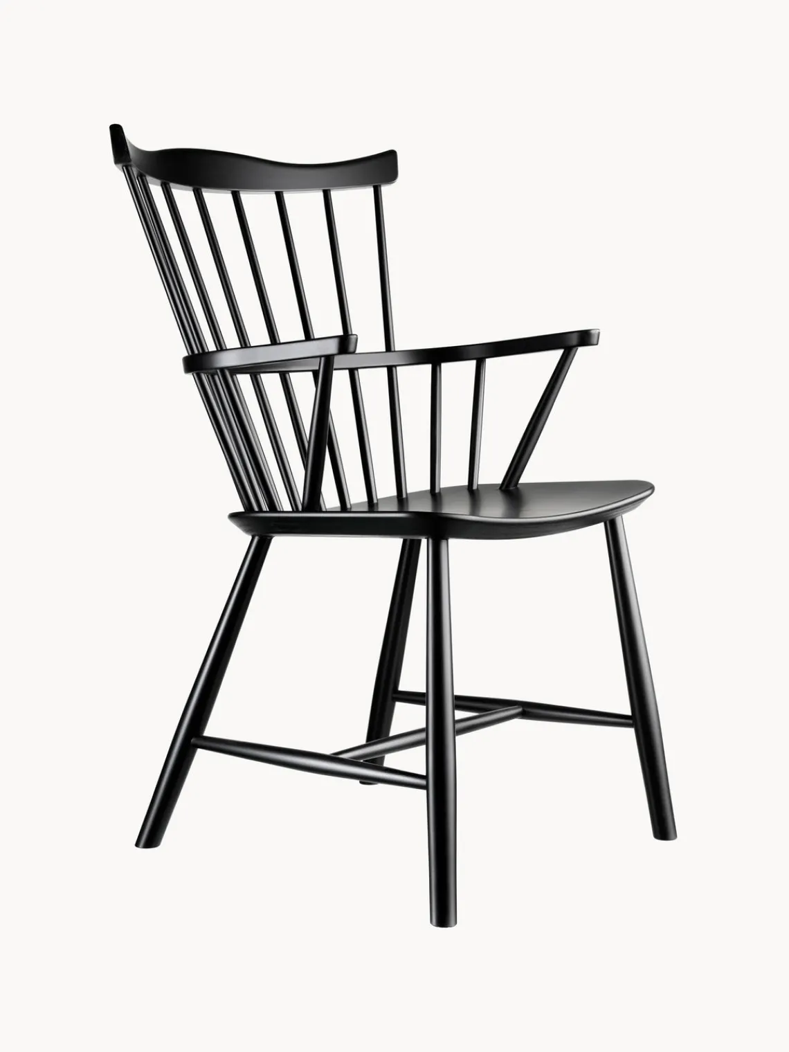 Sillas De Madera|Sillas>FDB Møbler Silla artesanal de madera de haya J52B Negro