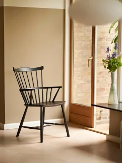 Sillas De Madera|Sillas>FDB Møbler Silla artesanal de madera de haya J52B Negro