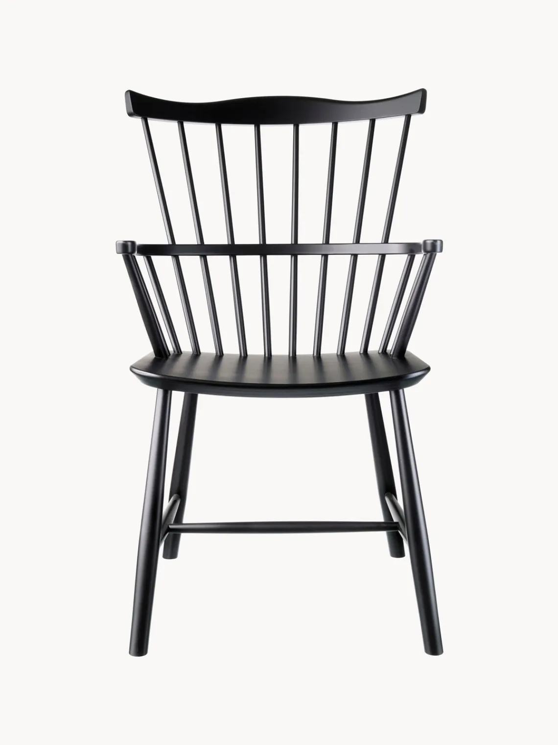 Sillas De Madera|Sillas>FDB Møbler Silla artesanal de madera de haya J52B Negro