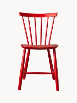 Sillas De Madera|Sillas>FDB Møbler Silla artesanal de madera de haya J46 Rojo