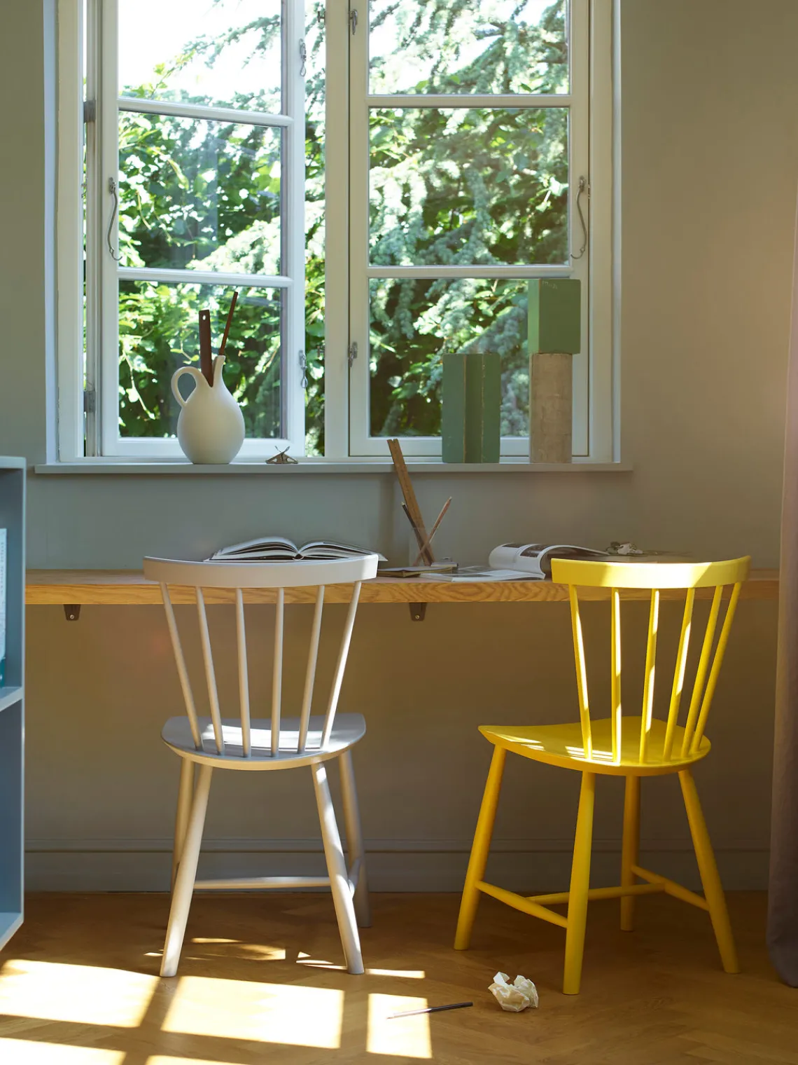 Online Silla artesanal de madera de haya J46 Sillas De Madera|Sillas