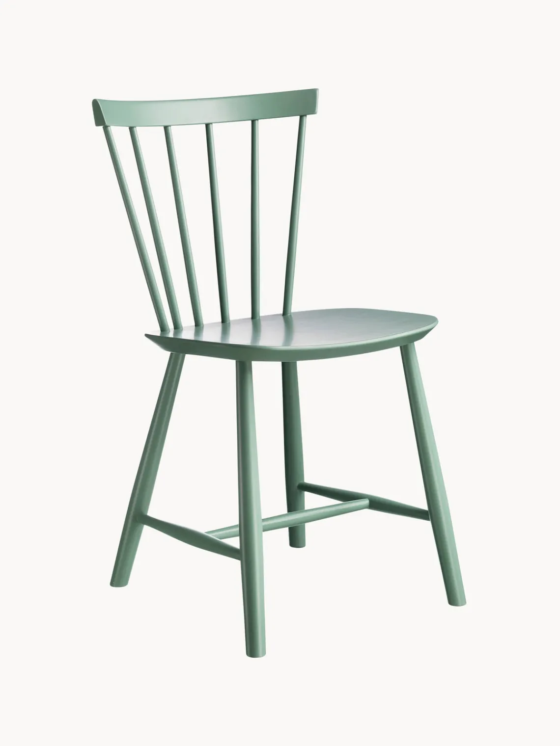 Sillas De Madera|Sillas>FDB Møbler Silla artesanal de madera de haya J46 Verde salvia