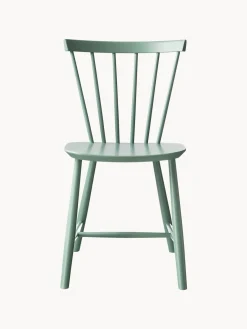 Sillas De Madera|Sillas>FDB Møbler Silla artesanal de madera de haya J46 Verde salvia