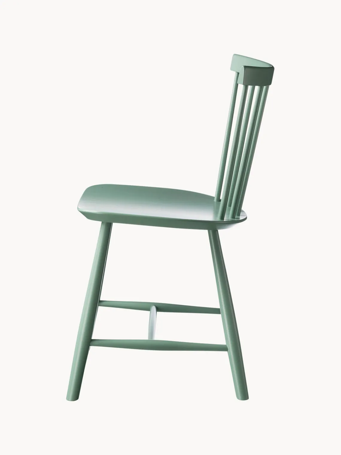 Sillas De Madera|Sillas>FDB Møbler Silla artesanal de madera de haya J46 Verde salvia