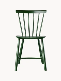 Sillas De Madera|Sillas>FDB Møbler Silla artesanal de madera de haya J46 Verde oscuro