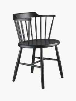 Sillas De Madera|Sillas>FDB Møbler Silla artesanal de madera de haya J18 Negro