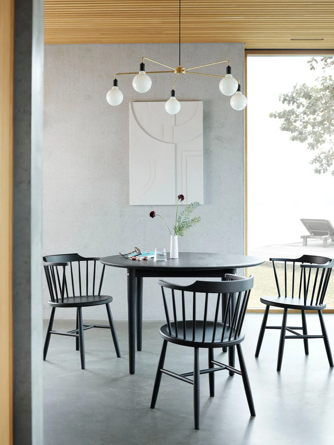 Sillas De Madera|Sillas>FDB Møbler Silla artesanal de madera de haya J18 Negro