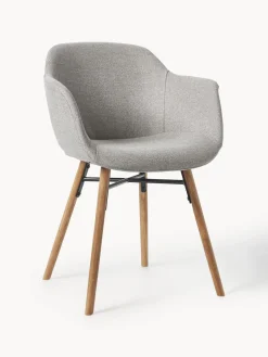 New Silla con asiento estrecho y reposabrazos Fiji Sillas Con Reposabrazos|Sillas