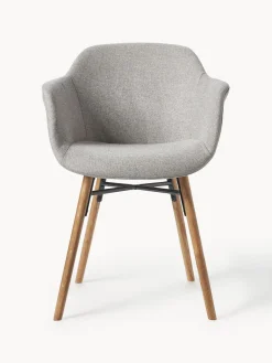 New Silla con asiento estrecho y reposabrazos Fiji Sillas Con Reposabrazos|Sillas