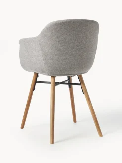New Silla con asiento estrecho y reposabrazos Fiji Sillas Con Reposabrazos|Sillas