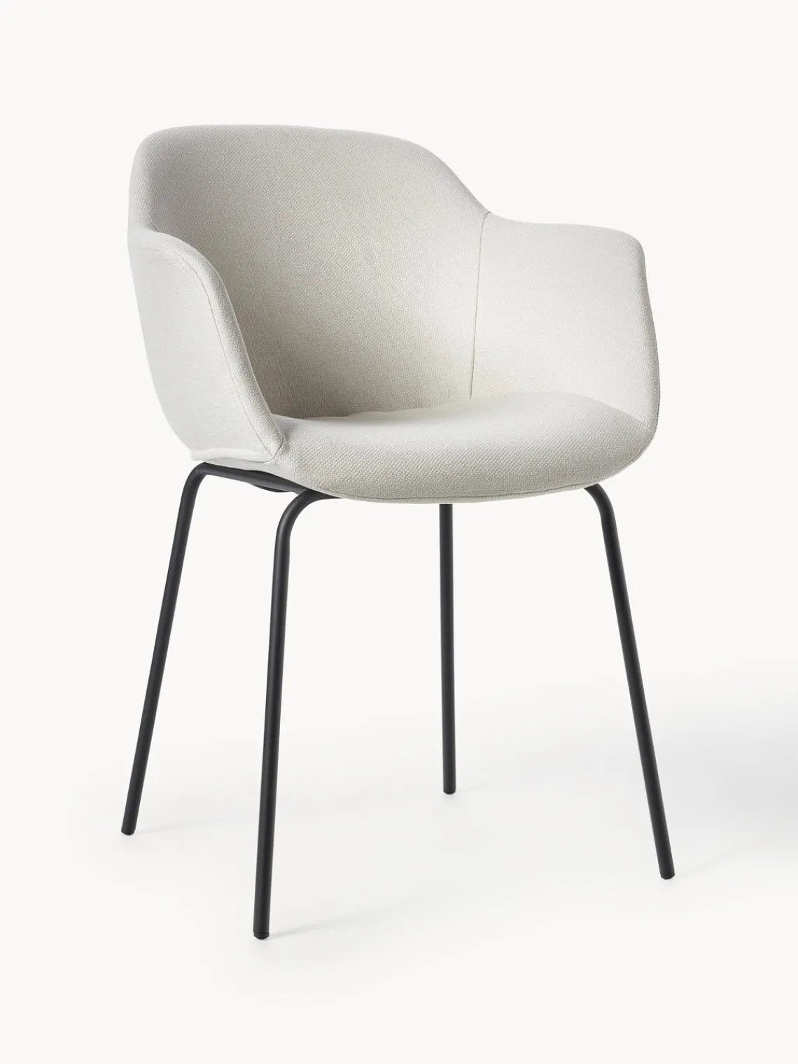 Hot Silla con asiento estrecho y reposabrazos Fiji Sillas Con Reposabrazos|Sillas