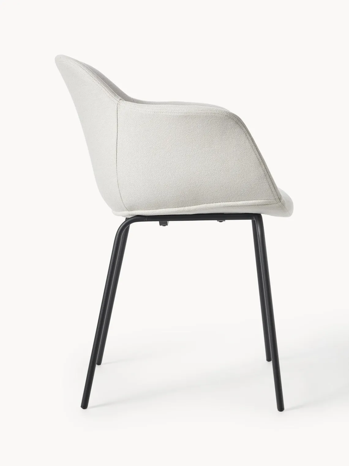 Hot Silla con asiento estrecho y reposabrazos Fiji Sillas Con Reposabrazos|Sillas