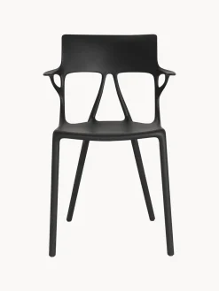 Sillas De Jardín|Sillas Con Reposabrazos></noscript>Kartell Silla con reposabrazos A.I., 2 uds. Negro