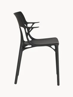 Sillas De Jardín|Sillas Con Reposabrazos></noscript>Kartell Silla con reposabrazos A.I., 2 uds. Negro