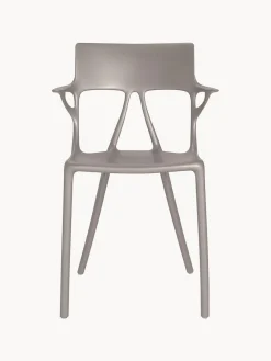 Sillas De Jardín|Sillas Con Reposabrazos></noscript>Kartell Silla con reposabrazos A.I., 2 uds. Greige