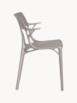 Sillas De Jardín|Sillas Con Reposabrazos></noscript>Kartell Silla con reposabrazos A.I., 2 uds. Greige