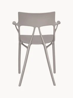 Sillas De Jardín|Sillas Con Reposabrazos></noscript>Kartell Silla con reposabrazos A.I., 2 uds. Greige