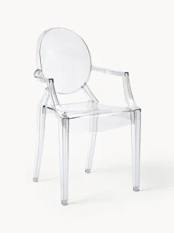 Sillas Con Reposabrazos|Sillas>Kartell Silla con reposabrazos de diseño Louis Ghost