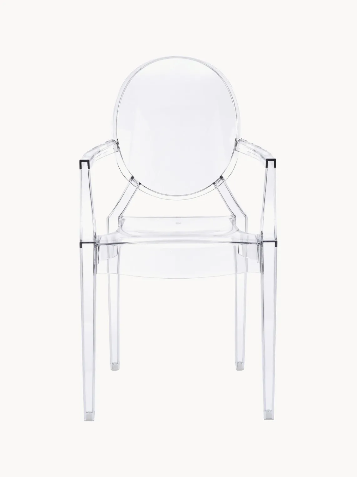 Sillas Con Reposabrazos|Sillas>Kartell Silla con reposabrazos de diseño Louis Ghost
