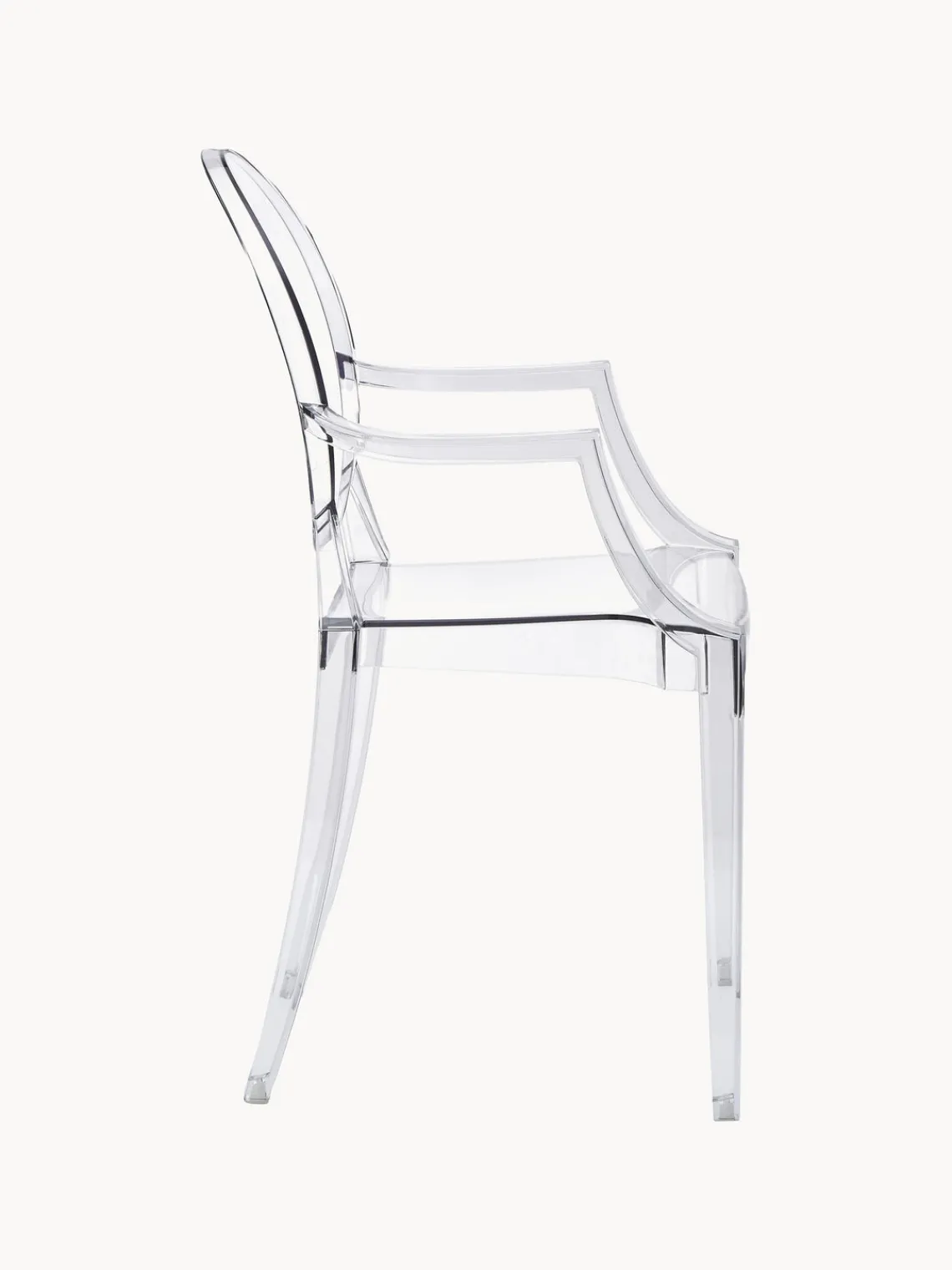 Sillas Con Reposabrazos|Sillas>Kartell Silla con reposabrazos de diseño Louis Ghost