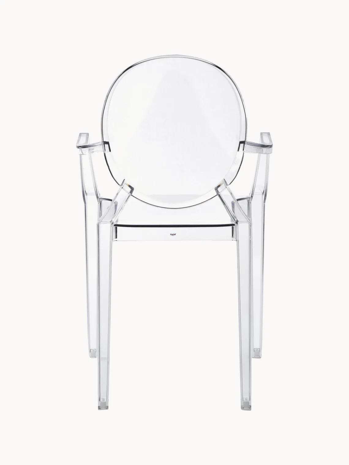 Sillas Con Reposabrazos|Sillas>Kartell Silla con reposabrazos de diseño Louis Ghost