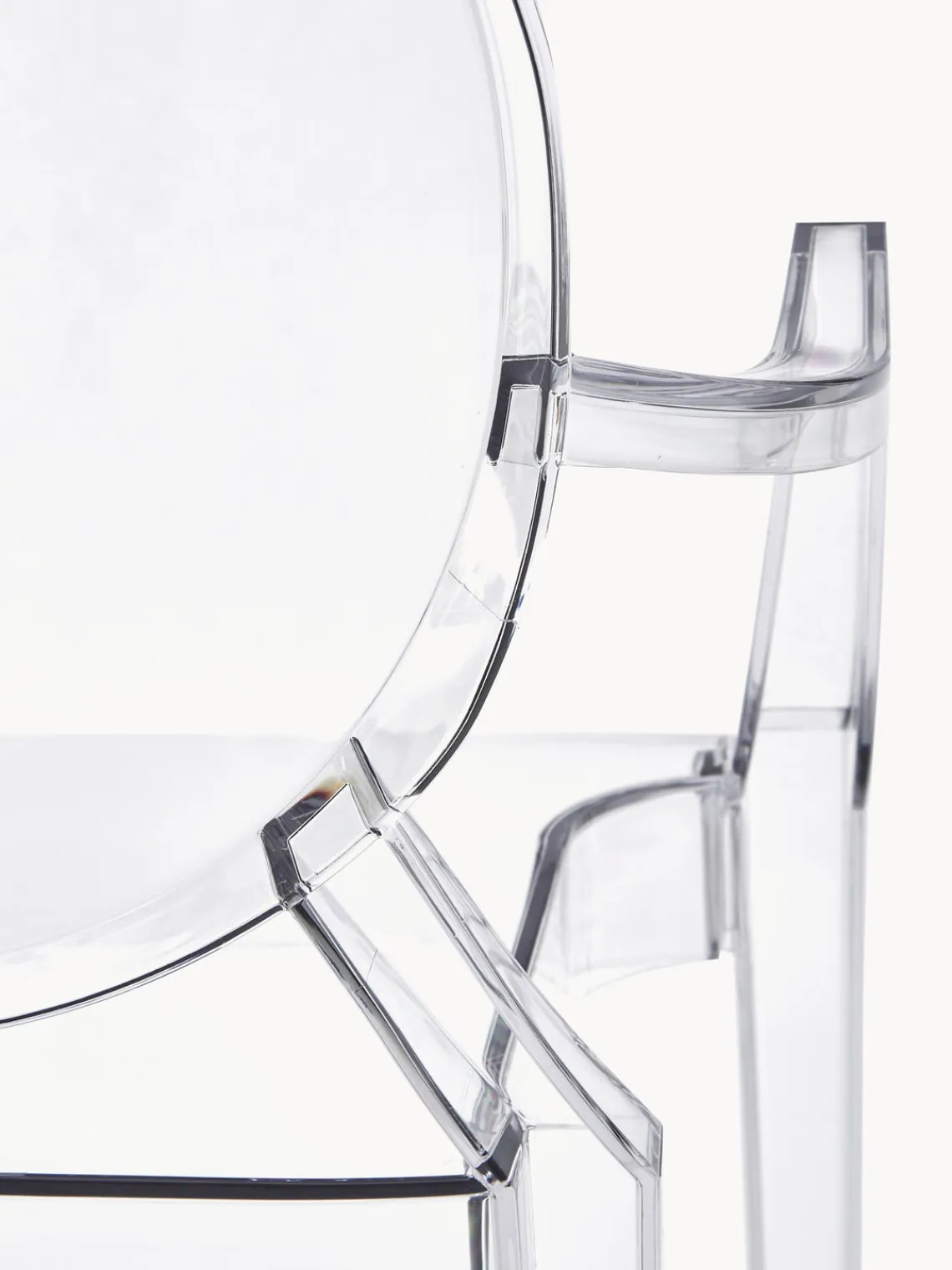 Sillas Con Reposabrazos|Sillas>Kartell Silla con reposabrazos de diseño Louis Ghost
