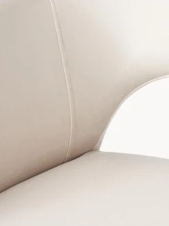 Silla con reposabrazos de terciopelo Rachel Sillas Con Reposabrazos|Sillas