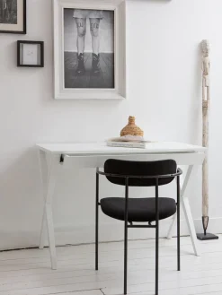 Sillas Con Reposabrazos|Sillas> Silla con reposabrazos de terciopelo y metal Elvy