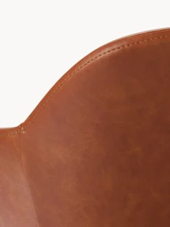 Discount Silla con reposabrazos de cuero sintético Fiji Sillas Con Reposabrazos|Sillas